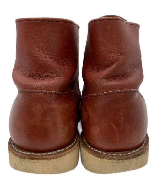 RED WING（レッドウィング）RED WING (レッドウィング) 9105 PLAIN TOE ブラウン サイズ:24.5の古着・服飾アイテム