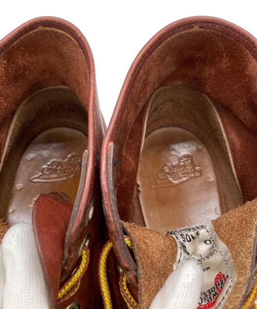 RED WING（レッドウィング）RED WING (レッドウィング) 9105 PLAIN TOE ブラウン サイズ:24.5の古着・服飾アイテム