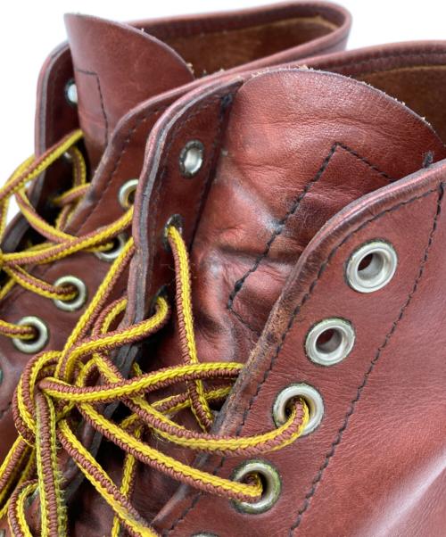 RED WING（レッドウィング）RED WING (レッドウィング) 9105 PLAIN TOE ブラウン サイズ:24.5の古着・服飾アイテム