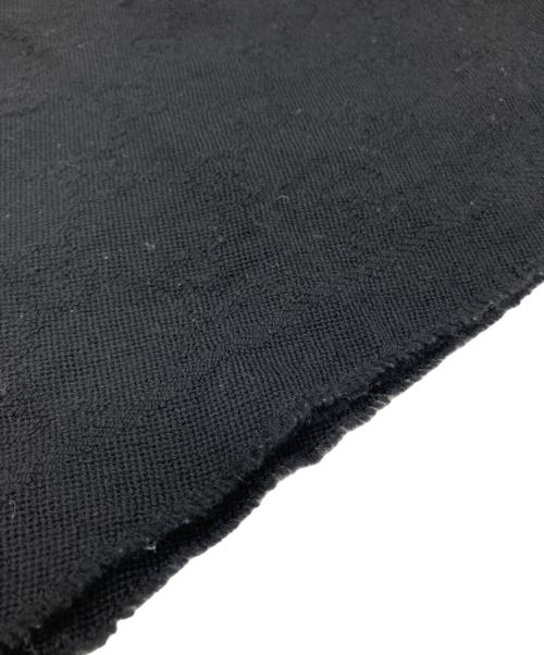 GUCCI（グッチ）GUCCI (グッチ) GGウールストール ブラックの古着・服飾アイテム