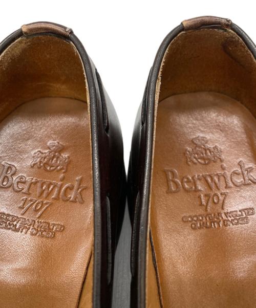 berwick（バーウィック）berwick (バーウィック) タッセルローファー ブラウン サイズ:UK5 1/2の古着・服飾アイテム