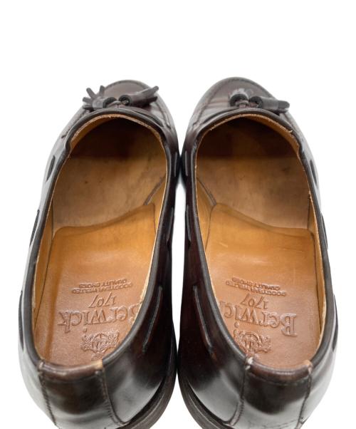 berwick（バーウィック）berwick (バーウィック) タッセルローファー ブラウン サイズ:UK5 1/2の古着・服飾アイテム