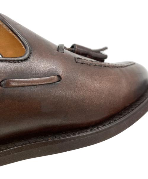 berwick（バーウィック）berwick (バーウィック) タッセルローファー ブラウン サイズ:UK5 1/2の古着・服飾アイテム