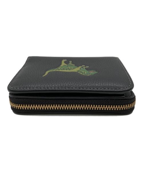 COACH（コーチ）COACH (コーチ) ビルフォールドウォレット・レキシープリント ブラック サイズ:表記なしの古着・服飾アイテム