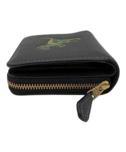 COACH（コーチ）COACH (コーチ) ビルフォールドウォレット・レキシープリント ブラック サイズ:表記なしの古着・服飾アイテム