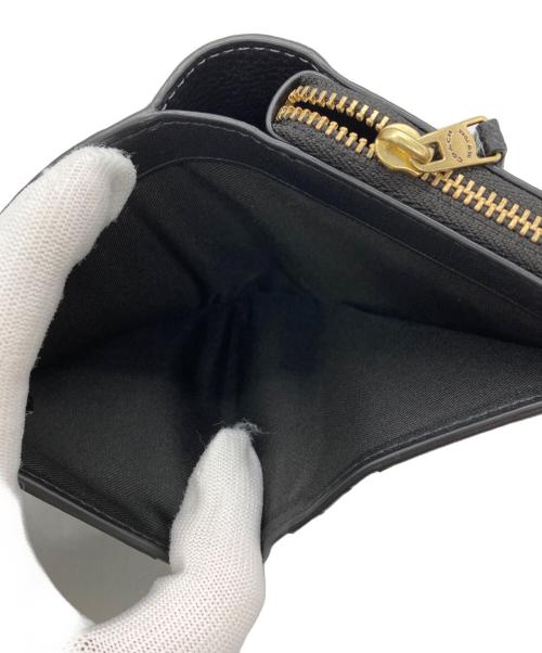 COACH（コーチ）COACH (コーチ) ビルフォールドウォレット・レキシープリント ブラック サイズ:表記なしの古着・服飾アイテム