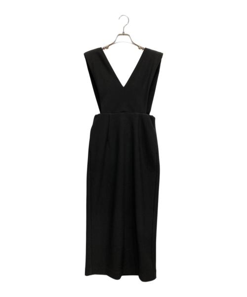 forme（フォルメ）forme (フォルメ) Shoulderpads Dress/ショルダーパッドドレス ブラック サイズ:XSの古着・服飾アイテム