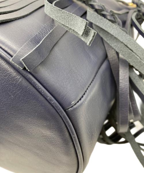 J&M DAVIDSON（ジェイ＆エム デヴィッドソン）J&M DAVIDSON (ジェイ＆エム デヴィッドソン) カーニバルフリンジショルダーバッグ ネイビー サイズ:表記なしの古着・服飾アイテム