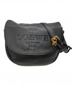 LOEWEロエベ）の古着「ヘリテージショルダーバッグ」｜ブラック
