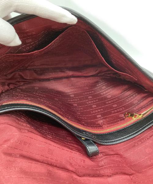 LOEWE（ロエベ）LOEWE (ロエベ) ヘリテージショルダーバッグ ブラック サイズ:表記なしの古着・服飾アイテム