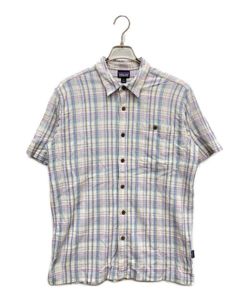 Patagonia（パタゴニア）Patagonia (パタゴニア) ロングスリーブ・ライトウェイト・フィヨルド・フランネル・シャツ ブルー サイズ:Mの古着・服飾アイテム