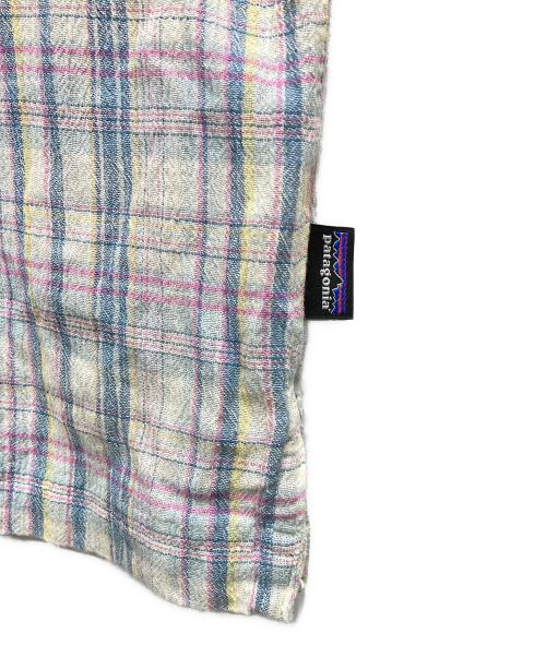 Patagonia（パタゴニア）Patagonia (パタゴニア) ロングスリーブ・ライトウェイト・フィヨルド・フランネル・シャツ ブルー サイズ:Mの古着・服飾アイテム