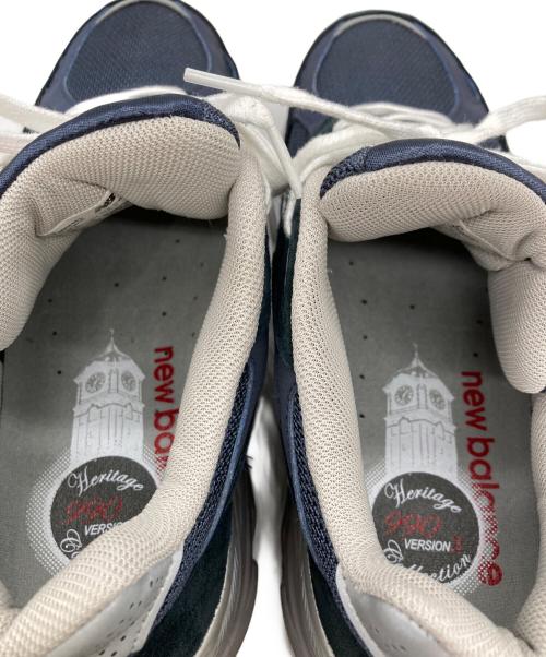 NEW BALANCE（ニューバランス）NEW BALANCE (ニューバランス) 990 V3 ネイビー サイズ:US9の古着・服飾アイテム