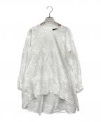 mizuiro-indミズイロインド）の古着「チュニックブラウス」｜ホワイト