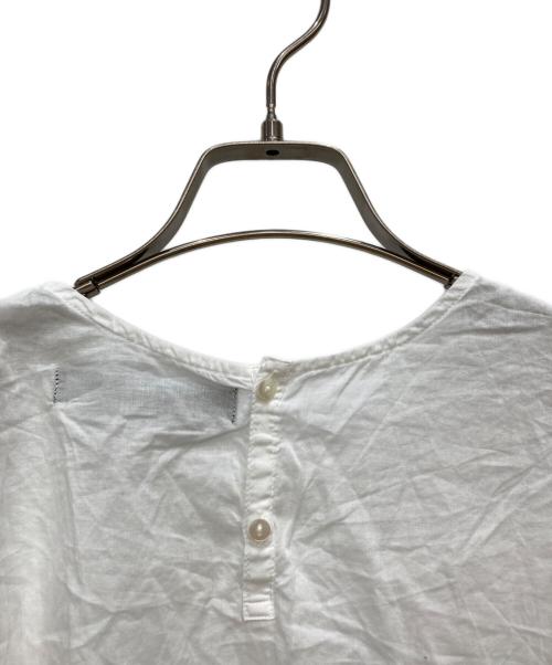 mizuiro-ind（ミズイロインド）mizuiro-ind (ミズイロインド) チュニックブラウス ホワイト サイズ:表記なしの古着・服飾アイテム