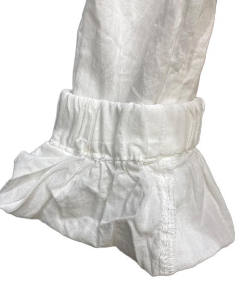 mizuiro-ind（ミズイロインド）mizuiro-ind (ミズイロインド) チュニックブラウス ホワイト サイズ:表記なしの古着・服飾アイテム