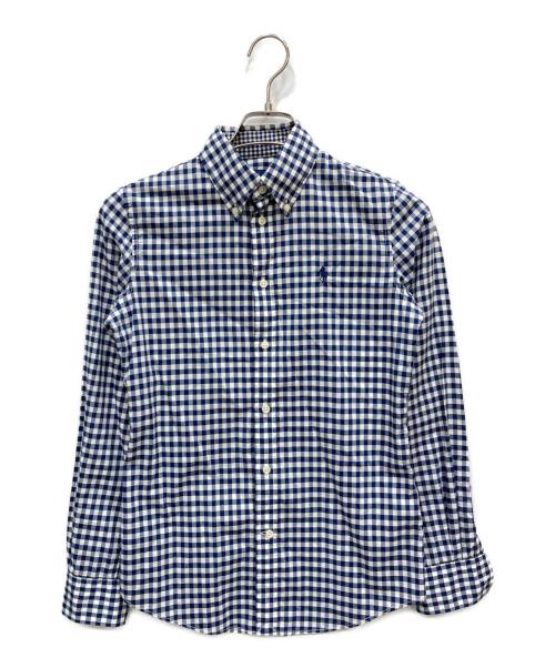 RALPH LAUREN（ラルフローレン）RALPH LAUREN (ラルフローレン) ギンガムチェックシャツ ブルー サイズ:Mの古着・服飾アイテム