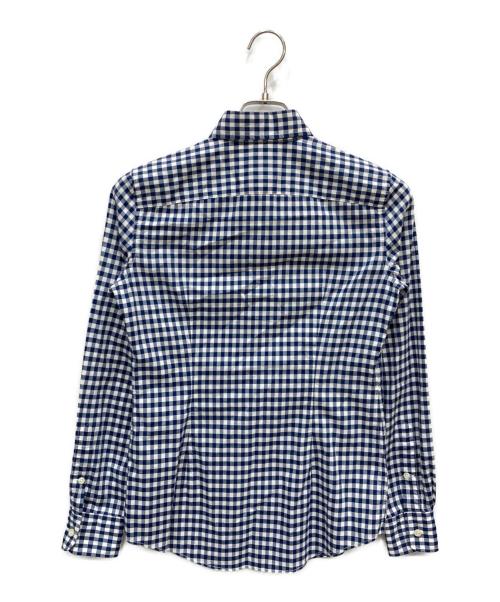 RALPH LAUREN（ラルフローレン）RALPH LAUREN (ラルフローレン) ギンガムチェックシャツ ブルー サイズ:Mの古着・服飾アイテム