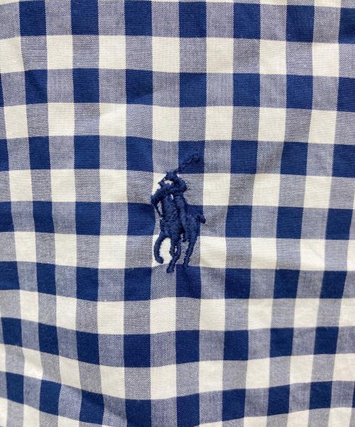 RALPH LAUREN（ラルフローレン）RALPH LAUREN (ラルフローレン) ギンガムチェックシャツ ブルー サイズ:Mの古着・服飾アイテム