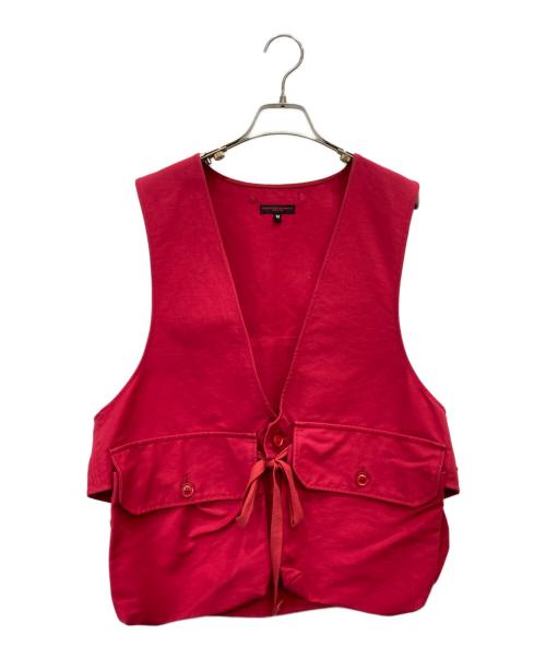 Engineered Garments（エンジニアド ガーメンツ）Engineered Garments (エンジニアド ガーメンツ) Fowl Vest/ハンティングベスト レッド サイズ:Mの古着・服飾アイテム