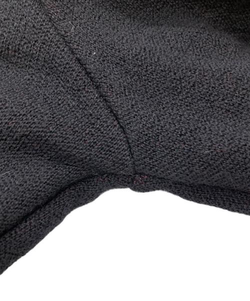 The DUFFER N NEPHEWS（ザ・ダファー・アンド・ネフューズ）The DUFFER N NEPHEWS (ザ・ダファー・アンド・ネフューズ) GLENMORAY/クルーネックニット ブラック×ボルドー サイズ:表記なしの古着・服飾アイテム