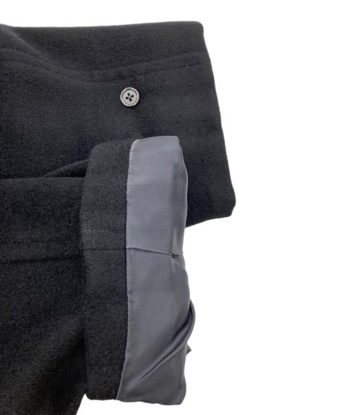 POLO RALPH LAUREN（ポロ・ラルフローレン）POLO RALPH LAUREN (ポロ・ラルフローレン) ウールステンカラーコート/ウールバルマカーンコート ブラック サイズ:A6の古着・服飾アイテム