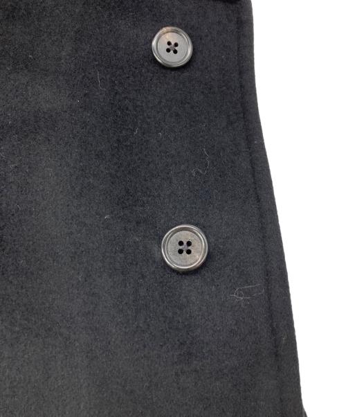 POLO RALPH LAUREN（ポロ・ラルフローレン）POLO RALPH LAUREN (ポロ・ラルフローレン) ウールステンカラーコート/ウールバルマカーンコート ブラック サイズ:A6の古着・服飾アイテム