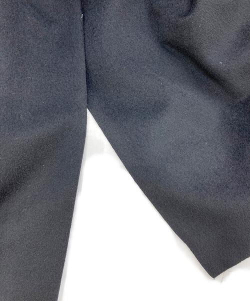 POLO RALPH LAUREN（ポロ・ラルフローレン）POLO RALPH LAUREN (ポロ・ラルフローレン) ウールステンカラーコート/ウールバルマカーンコート ブラック サイズ:A6の古着・服飾アイテム