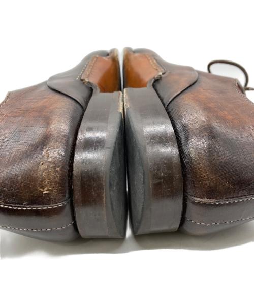 MAGNANNI（マグナーニ）MAGNANNI (マグナーニ) メダリオンビジネスシューズ ブラウン サイズ:38の古着・服飾アイテム