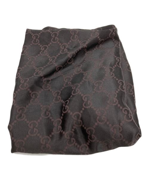 GUCCI（グッチ）GUCCI (グッチ) トートバッグ ブラウン×オレンジ サイズ:表記なしの古着・服飾アイテム