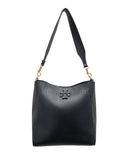 TORY BURCH（トリーバーチ）TORY BURCH (トリーバーチ) マックグローバケットバッグ ブラック サイズ:表記なしの古着・服飾アイテム