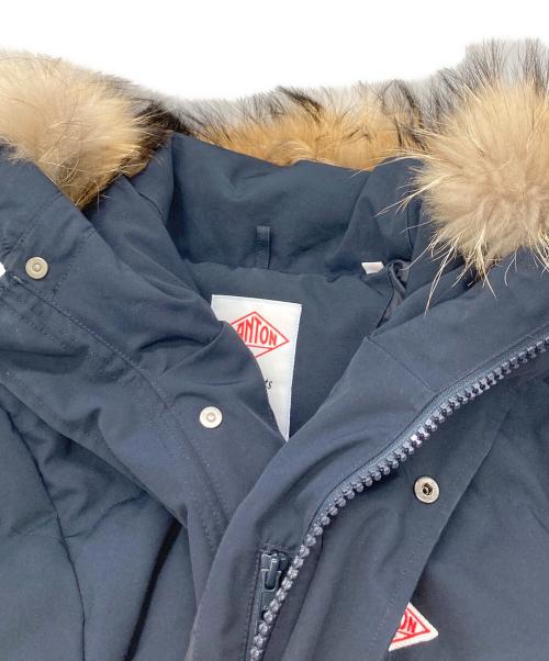 DANTON（ダントン）DANTON (ダントン) フード付きロングダウンコート ネイビー サイズ:38の古着・服飾アイテム