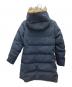 DANTON (ダントン) フード付きロングダウンコート ネイビー サイズ:38：15000円