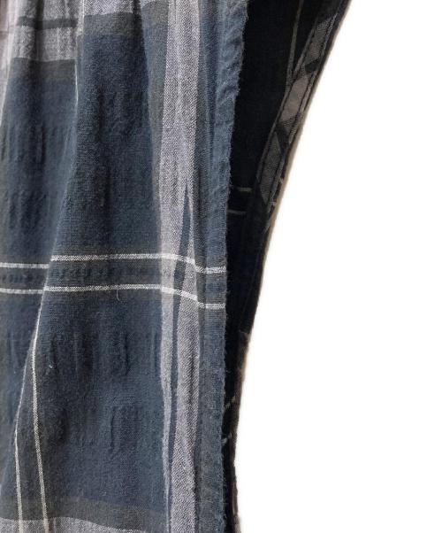 Spick and Span（スピック＆スパン）Spick and Span (スピック＆スパン) サッカーチェックワンピース ネイビー サイズ:Sの古着・服飾アイテム