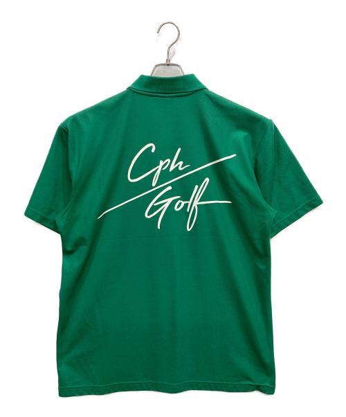 CAPTAINS HELM GOLF（キャプテンズヘルム ゴルフ）Captains Helm Golf (キャプテンズヘルム ゴルフ) ポロシャツ グリーン サイズ:XLの古着・服飾アイテム