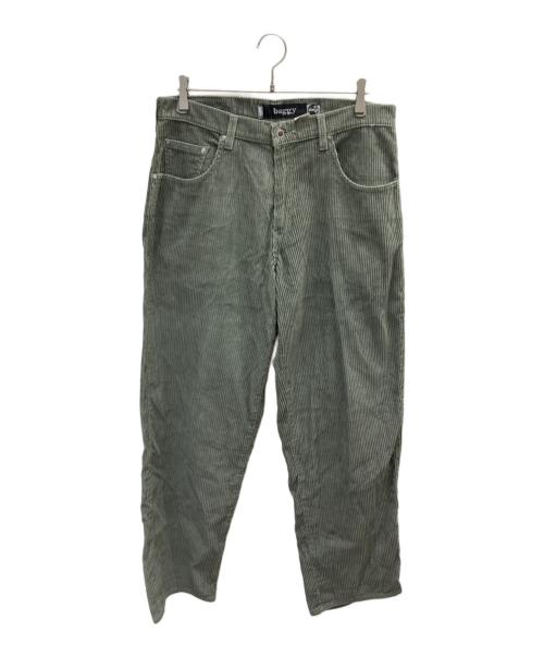Levi's SILVER TAB（リーバイス シルバータブ）LEVI'S silver tab (リーバイス シルバータブ) 90s 太畝コーデュロイ「baggy」パンツ グリーン サイズ:34の古着・服飾アイテム