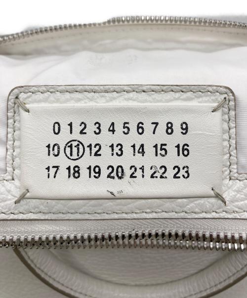 Maison Margiela（メゾンマルジェラ）Maison Margiela (メゾンマルジェラ) 「5AC」ミニ 2WAYバッグ ホワイトの古着・服飾アイテム