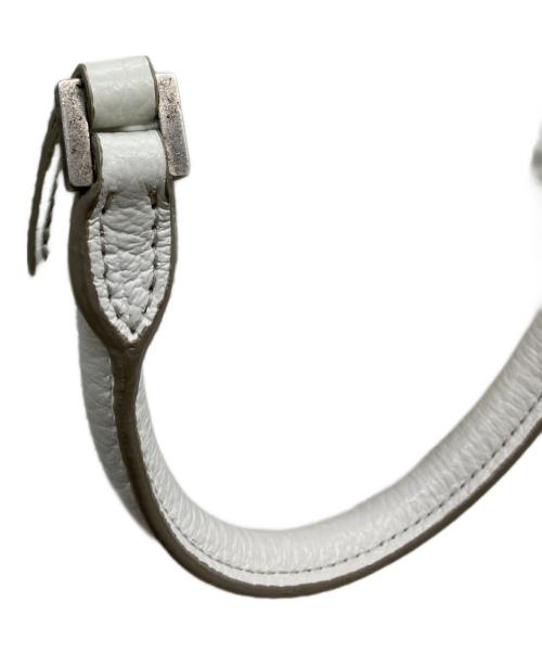 Maison Margiela（メゾンマルジェラ）Maison Margiela (メゾンマルジェラ) 「5AC」ミニ 2WAYバッグ ホワイトの古着・服飾アイテム