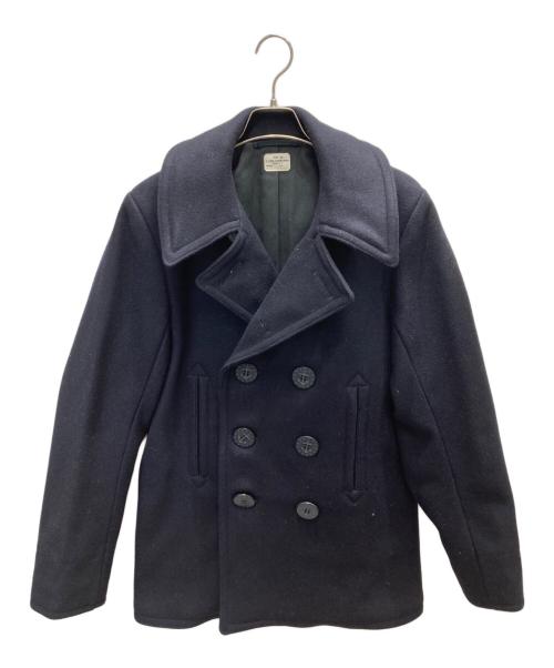THE REAL McCOY'S（ザ・リアルマッコイズ）THE REAL McCOY'S (ザ・リアルマッコイズ) U.S.NAVY PEA COAT ネイビー サイズ:Lの古着・服飾アイテム