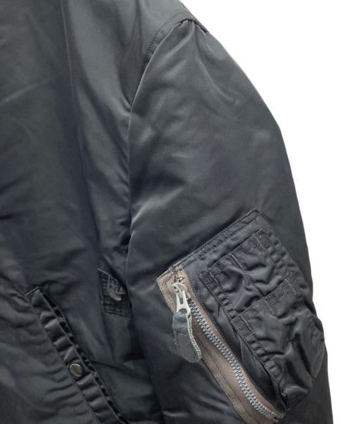 BUZZ RICKSON'S（バズリクソンズ）Buzz Rickson's (バズリクソンズ) Type BLACK MA-1 SLENDER ブラック サイズ:Ｌの古着・服飾アイテム