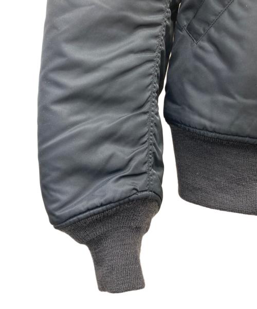 BUZZ RICKSON'S（バズリクソンズ）Buzz Rickson's (バズリクソンズ) Type BLACK MA-1 SLENDER ブラック サイズ:Ｌの古着・服飾アイテム