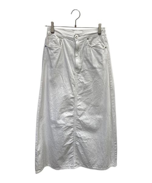 upper hights（アッパーハイツ）upper hights (アッパーハイツ) THE LAZY SKIRT アイボリー サイズ:W25の古着・服飾アイテム