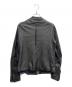sisii (シシ) シングルライダースジャケット ブラック サイズ:XS：7000円