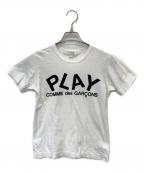 PLAY COMME des GARCONSプレイコムデギャルソン）の古着「Tシャツ」｜ホワイト