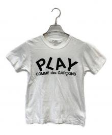 PLAY COMME des GARCONS（プレイコムデギャルソン）の古着「Tシャツ」｜ホワイト