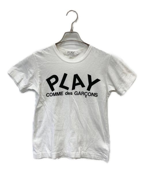 PLAY COMME des GARCONS（プレイコムデギャルソン）PLAY COMME des GARCONS (プレイコムデギャルソン) Tシャツ ホワイト サイズ:Mの古着・服飾アイテム