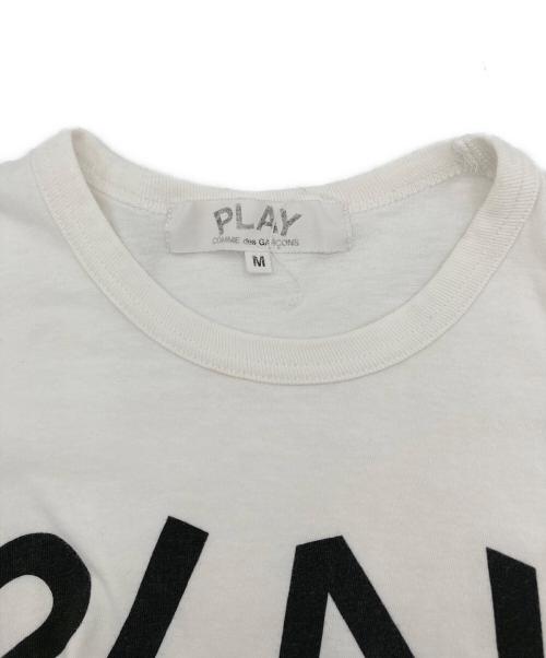 PLAY COMME des GARCONS（プレイコムデギャルソン）PLAY COMME des GARCONS (プレイコムデギャルソン) Tシャツ ホワイト サイズ:Mの古着・服飾アイテム