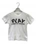 PLAY COMME des GARCONS（プレイコムデギャルソン）の古着「Tシャツ」｜ホワイト