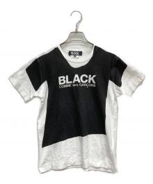 BLACK COMME des GARCONS（ブラックコムデギャルソン）の古着「トロンプルイユプリントTシャツ」｜ホワイト