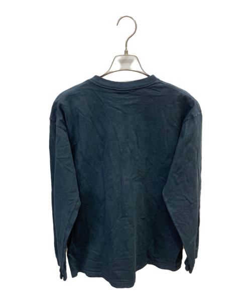 stussy（ステューシー）stussy (ステューシー) オールド ロゴプリントカットソー ブラック サイズ:Mの古着・服飾アイテム